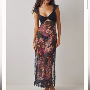 Free People Suddenly Fine Maxi Slip dress